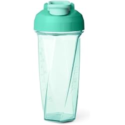 YETI Yonder Helimix Vortex Blender Shaker Bottle Holds up to 27oz | No Blending Ball or Whisk | USA Made | Portable Pre Workout Whey Protein Drink Shaker Cup | Dishwasher Safe, Seafoam