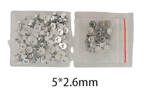 Crisoles de análisis térmico DSC platos de muestra de aluminio 6mm x 2,5mm consumibles TGA 3