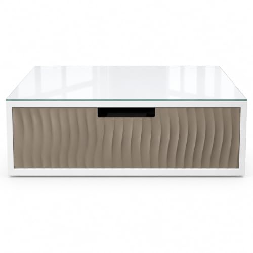 Porta Capsule Caffè con Cassetto 3 Scomparti, Organizer Coffee Station