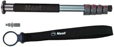 Nest NT-129A Lightweight compact camera Monopod with clip lock legs