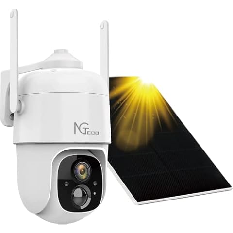 NGTeco Solar-Überwachungskameras, kabellos, für den Außenbereich Cover