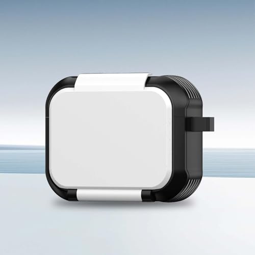 Coque AirPods Pro 3 2025 antichoc blanche avec support vidéo amovible