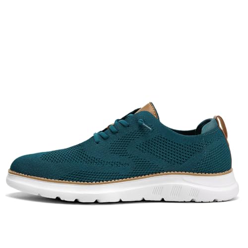 Image of Mens Casual Dress Shoes Fashion Mesh Oxfords Business Walking Work Sneakers Comfortable Lightweight Soft Sole