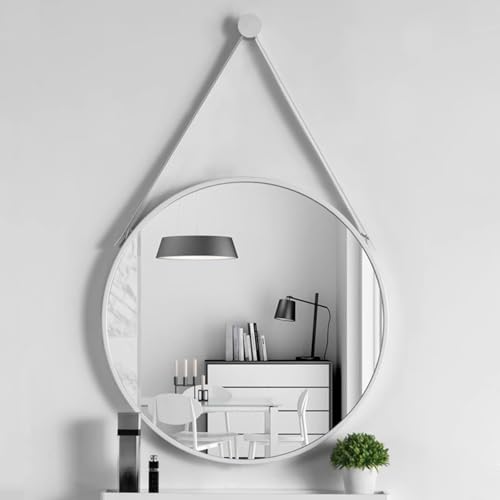 Dimensioni perfette: questo specchio da 40 cm (16 pollici), 50 cm (20 pollici), 60 cm (24 pollici), 70 cm (28 pollici) è la dimensione ideale per il bagno o l'ingresso, la straordinaria cornice evidenzia perfettamente qualsiasi stanza e si abbina a qualsiasi decorazione