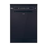 Candy Rapido CF 3E9L0B 13 Place Setting Dishwasher - Black