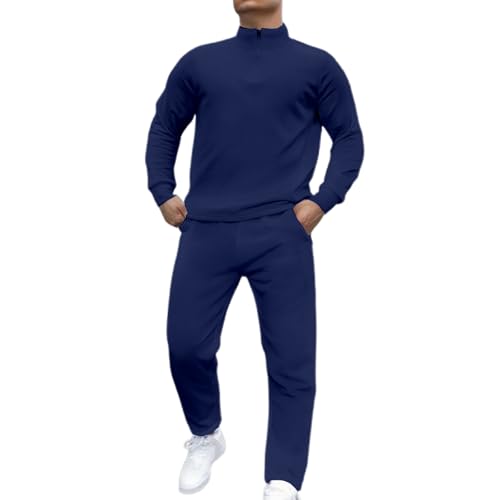 Ensemble homme bleu XL avec costume classique sur mesure pour mariage
