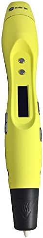 Scribbler 3D Pen V3 Design Model Printing Drawing 3D Pen with LED Screen - Yellow