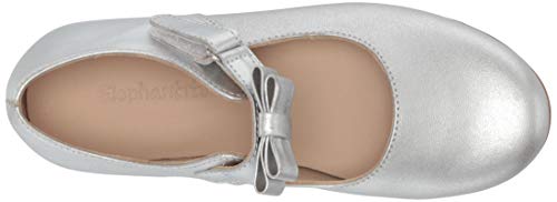 Elephantito Girls European Mary Jane Flat, Silver, 10 Toddler #TOP4
