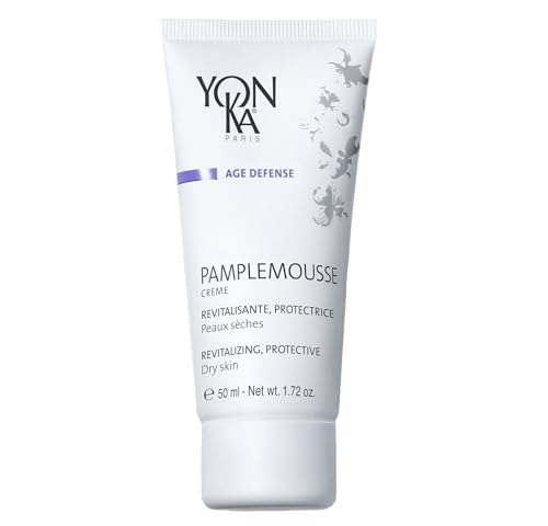 Yonka Pamplemousse Face Cream | Daily Hydrating Face Moisturizer | Lightweight Lotion with Vitamin C to Tighten Pores and Mattify Skin | Paraben-Free