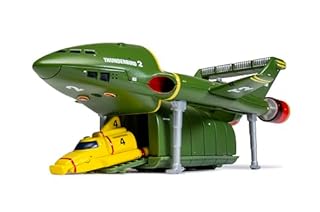 Corgi Diecast Model Cars - CC00804 Thunderbirds F.A.B. Collection Thunderbird 2 and 4 - Classic Aircraft Collectible for Men & Women - Die Cast Vehicle Models for Boys & Thunderbirds Enthusiasts