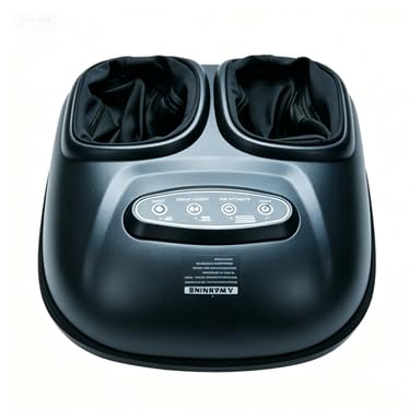 Masseur de pieds chauffant avec compression air‑pour adultes, idée cadeau