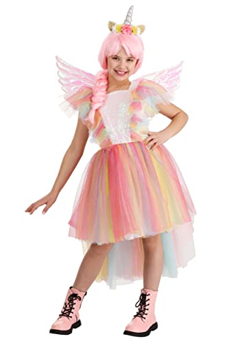 Disfraz Deluxe de Unicornio con Alas para Niñas