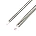 NIDAYE Stainless Steel Fully Threaded Rod, 1/4