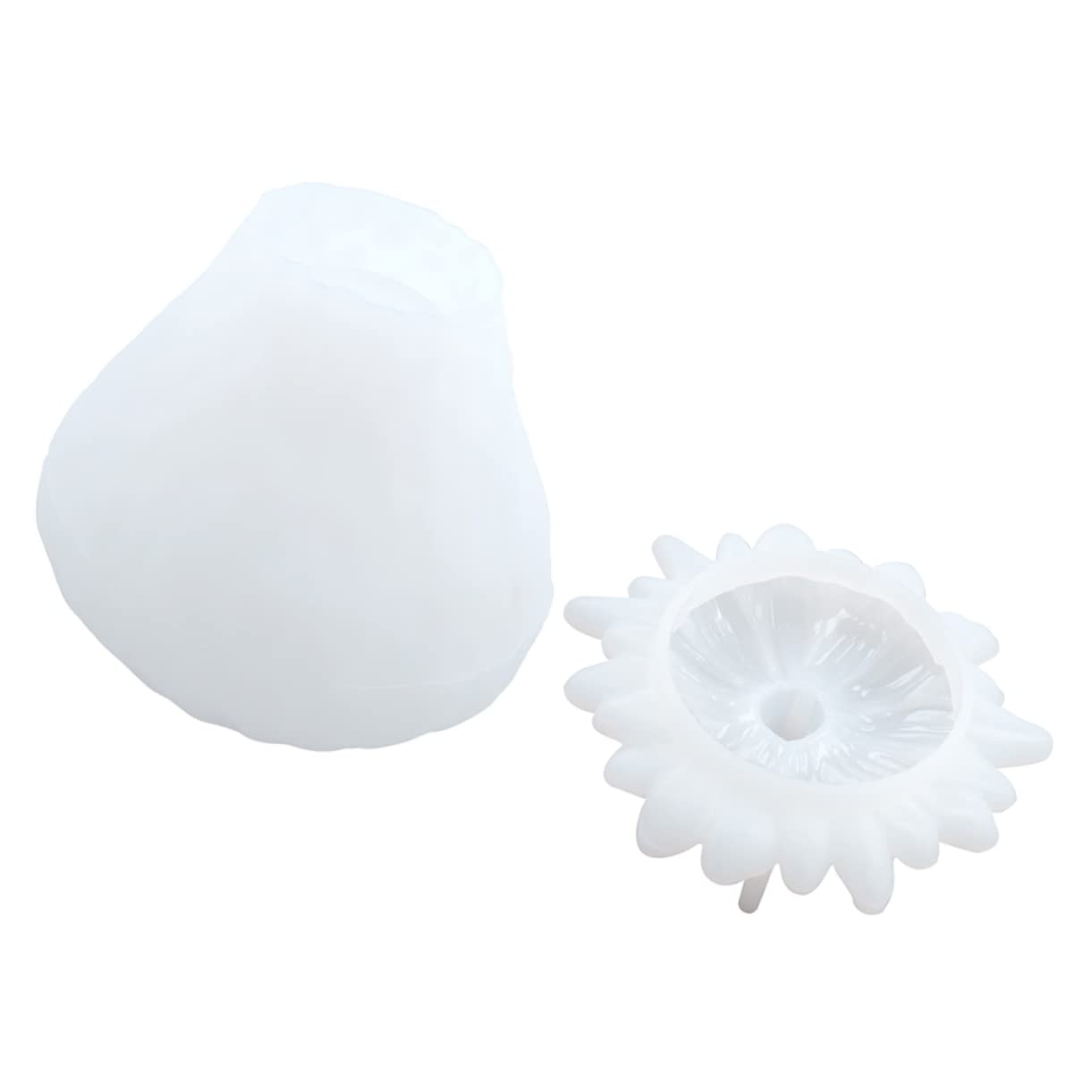 Veemoon 5 Set Stampi Silicone per Barattolo Frutta Stampo Fai da Te per Vaso Frutta Resistente e Flessibile per Decorazioni e Regali Creativi