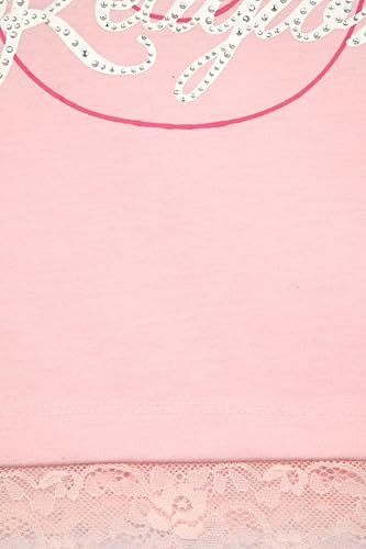 Image of True Religion Girls Short Sleeve Tee Shirt with Embelishments - Soft and Comfortable Girls T-Shirts