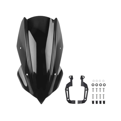 Bulle sport moto pour Z400 et Z250 2019-2023 | Extension déflecteur double bulle