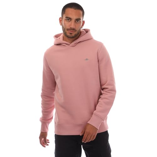 Preisvergleich Produktbild GANT Herren Shield Logo Hoodie in Pink, rose, XL