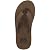 Reef Men's Voyage LE Sandal, Dark Brown, 11