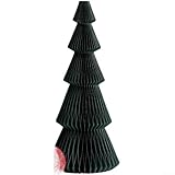 Decorazione natalizia in carta per albero di Natale, design moderno e minimalista, decorazione sostenibile per le vacanze, fotografia natalizia (A)