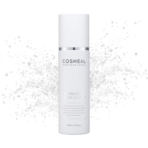 COSHEAL Hydrating Complex Mist 4.73 fl oz, Facial Toner spray with 6 Types of Hyaluronic Acids & Peptides, Lightweight Hydration, Soothing, Refreshing, Sensitive Skin, Korean Skin care