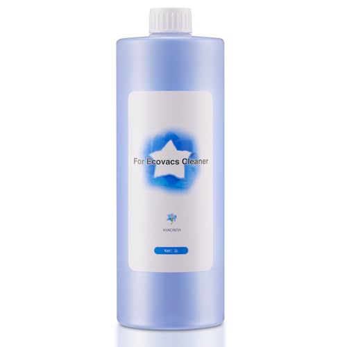 1000 ml Reinigungslösung für ECOVACS DEEBOT X11 Omni / X9 PRO OMNI /X8 PRO OMNI /X5 PRO OMNI /X2 OMNI /X1 OMNI /T80 OMNI /T50 OMNI /T30 OMNI /N30 OMNI Serie Saugroboter Staubsauger Cleaning Solution