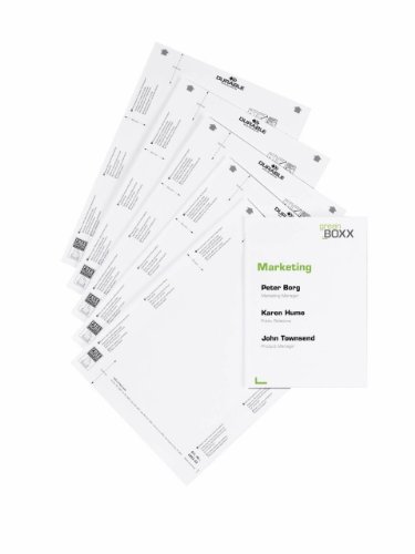 Durable 485302 - Door sign refill, fogli A4