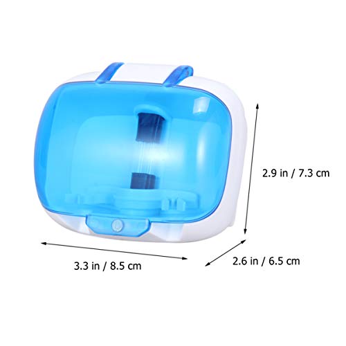 Suporte de escova de dentes Exceart para parede com escova de dentes UV para 2 escovas de dentes par