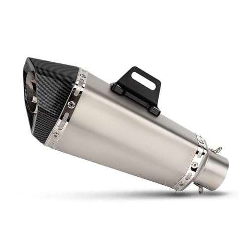 GL][XgpCv ɓKE400 ɓKZ650 R3p MT07 GSX250R CBR500R GSXS150 PCXp I[goCp 51MM Zp`}t[ DBL[t(A SILVER LASER)