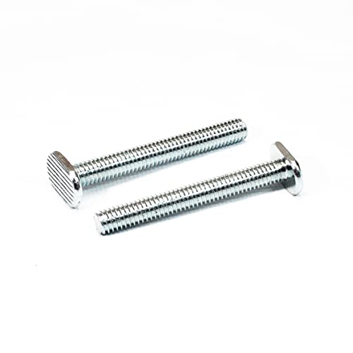 Image of POWERTEC 5 /16 inch-18 T Track Bolts 20 Pack for T track, 2-1 /2 Inch Long T Slot Bolts for Universal T Track, T Track Accessories for Woodworking Jigs and Fixtures (QTB1002)