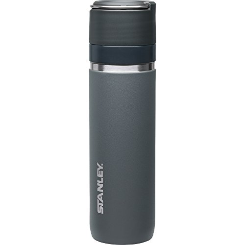 Stanley Go Series with Ceramivac Vacuum Insulated Bottle, Asphalt, 24oz