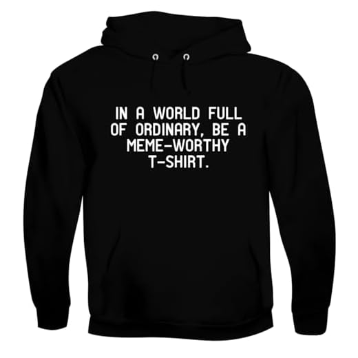 Meme-Worthy Comfortable Black Hoodie
