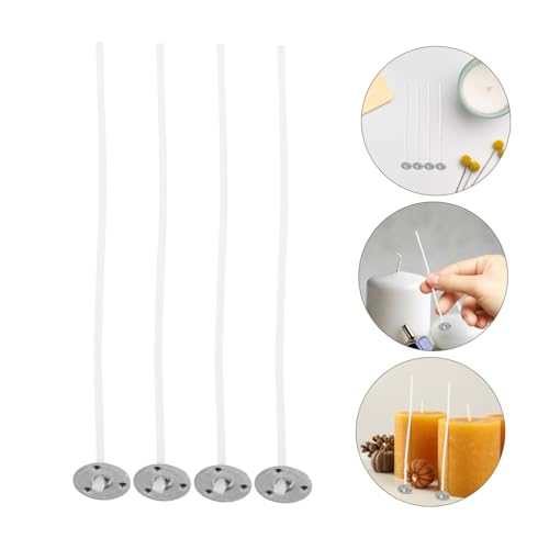 Mechas de algodón para velas Zerodeko 100 piezas miniatura 7