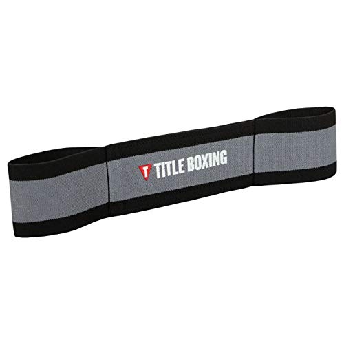 Title Boxing Elbows-in Boxing Trainer, Grey/Black, Large