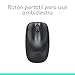 Logitech MK220 - Pack de teclado y ratón inalámbrico con USB, negro...