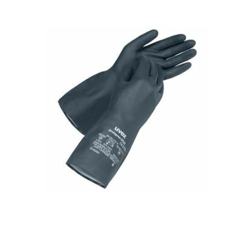 uvex g_6011905_4048612015810 Profapren Chemikalienschutzhandschuh CF33 Größe, 11, Unisex-Erwachsene, mehrfarbig, Bunt