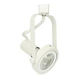 D&D Brand H System PAR30 Line Voltage Gimbal Ring Rear Loading Track Lighting Fixture White HTC-9005-WH ( No Bulb )