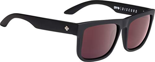 Image of Spy Optic Discord, Square Sunglasses, Color and Contrast Enhancing Lenses
