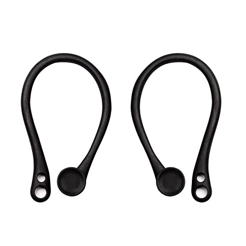 SOLDOUT Anti-fall Holder Anti-lost Wireless Ear Hooks Compatible With Apple AirPods Earphone (Black)