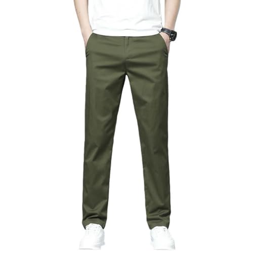 Pantalon d'été léger pour homme avec taille élastique confortable