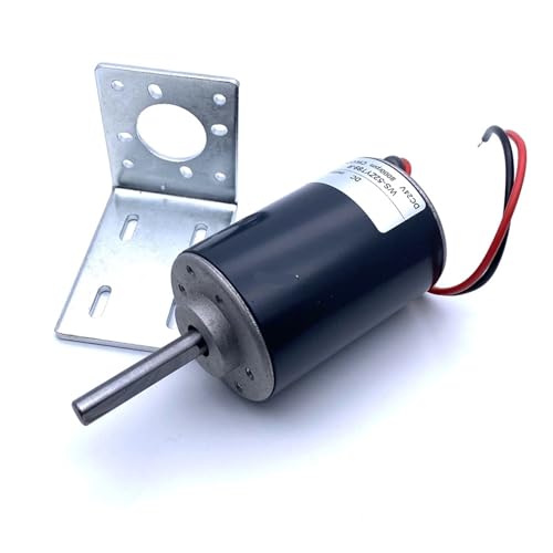 Moteur rotatif à aimant permanent silencieux 12V avec support rigide - 5