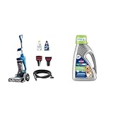 Bundle of BISSELL ProHeat 2X Revolution Pet, 35799, Upright Deep Cleaner + Bissell Professional Pet Urine Elimator with Oxy and Febreze Carpet Cleaner Shampoo 48 Ounce