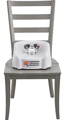 Fisher-Price Portable Toddler Dining Chair Simple Clean & Comfort Booster With Contoured Seat And Harness, Raccoon #TOP5