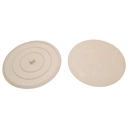 Tapones de goma para desagüe plano 2 piezas miniatura 4