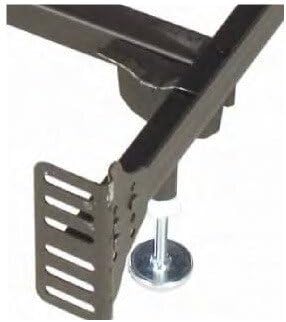 Close-up of Glideaway BB24 Bracket and Leg