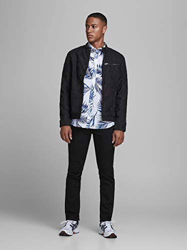 Jack & Jones Jcorocky Jacket Noos Blouson Homme, Noir de jais, L - Image 5