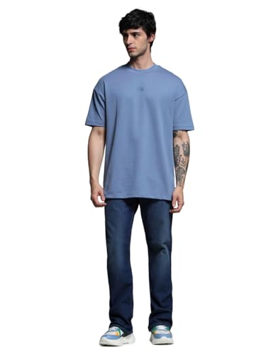 Image of Jack & Jones Men's Solid Slim Fit T-Shirt