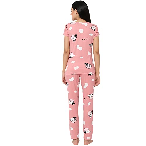 Image of Sweet Dreams Women's Brush Hearts Pajama Set Pack of 1