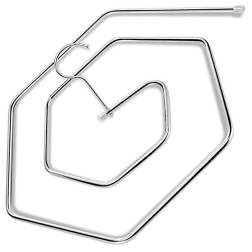 NUOBESTY Stainless Steel Spiral Quilt Rack Spiral-Shaped Blanket Drying Hanger Space-Saving Laundry Stand for Bed with Strong Load Capacity and All-Around Sun-Drying Design