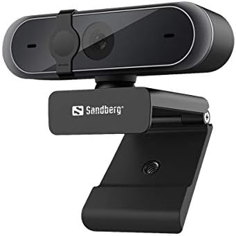 Sandberg USB Webcam Pro | Webcam 1080P avec Microphone pour PC, O...