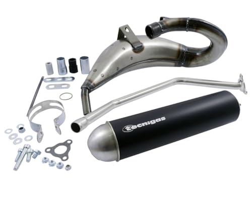 Tecnigas – Pot d'échappement E-NOX – En acier – Pour Peugeot XP6 Rieju MRX RR RRX SMX Spike 2 50 AM6